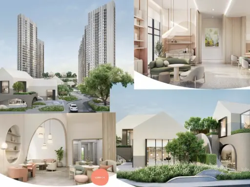 Down payment sale, Cobb Ratchada-Rama 9, corner room, privacy, furnished, hurry to reserve, become the owner
