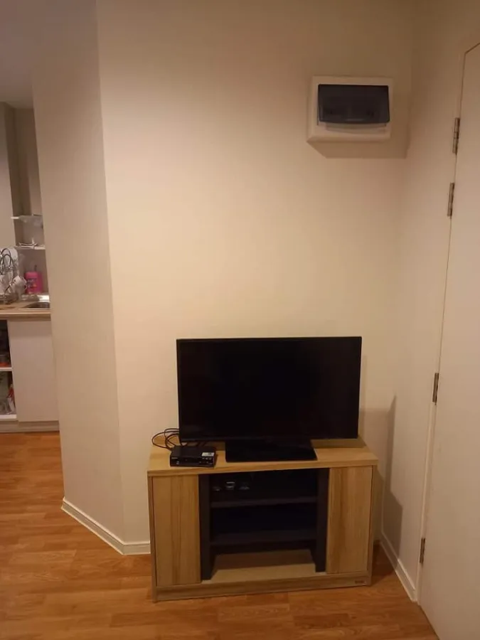 Condo for rent, Lumpini Ville Nakorn In River View, separate partition room, complete set of furniture, very good price