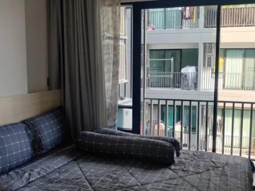 For rent, wynn ladprao-chockchai 4, 2 bedrooms, 1 bathroom, large room, can be a family comfortably, not to be missed.