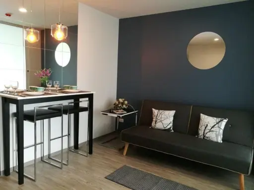 Urgent for rent !! Regent Home Condo Sukhumvit 97/1, open view, good location, full furniture Near the shopping center, book now !!