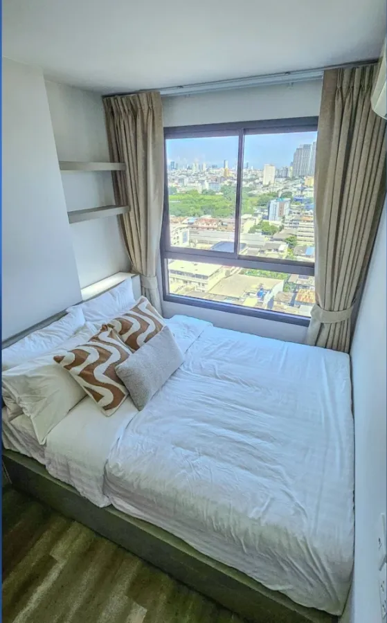 Condo for rent, Ideo Sukhumvit 93, corner unit, quiet, private, beautiful city view, fully furnished, beautifully decorated, ready to move in.