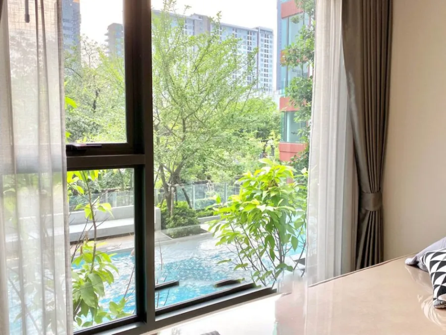 For rent!! Condo The Privacy S 101 Lowrise Condo, chic, shady location in Soi Punnawithi, book now!!