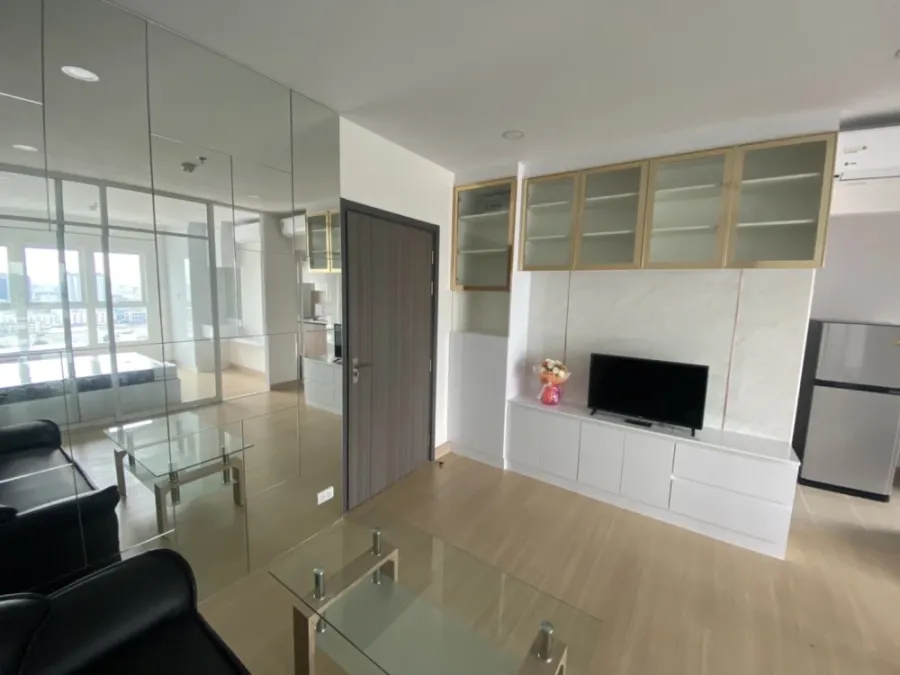 For rent Supalai Veranda Ramkhamheang, nice room, lots of usable space, complete in one place, move in now