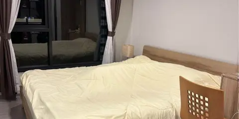 For rent or sale Life Asoke Hype ห้องพร้อมอยู่ เฟอร์ เครื่องใช้ไฟฟ้าครบครัน มาแต่ตัวเข้าอยู่ได้เลย