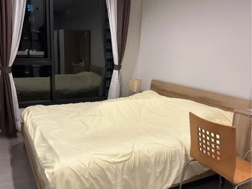 For rent or sale Life Asoke Hype ห้องพร้อมอยู่ เฟอร์ เครื่องใช้ไฟฟ้าครบครัน มาแต่ตัวเข้าอยู่ได้เลย