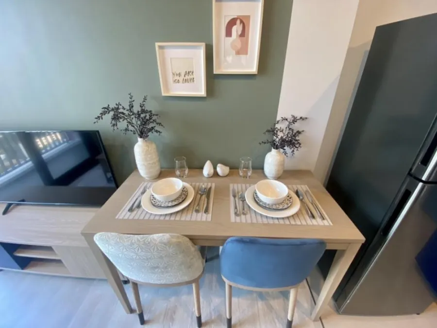Condo for rent, XT Ekamai, beautiful room, high floor, good view, near BTS, convenient transportation, ready to move in, hurry and book now!