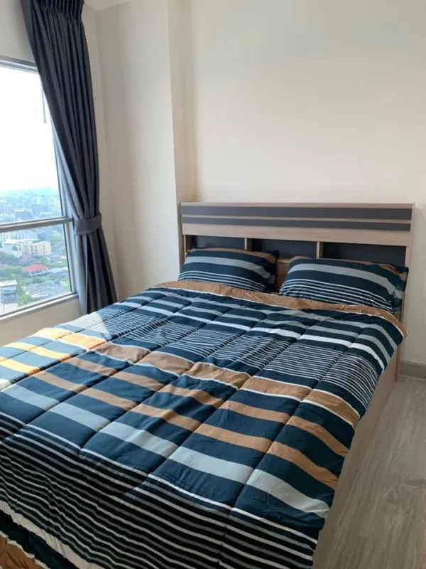 For Rent Aspire Ngamwongwan ห้องอยู่ชั้นสูง ลมดีไม่ร้อน ได้นอนดูวิวสวยๆ ไม่จองแล้วจะเสียใจ