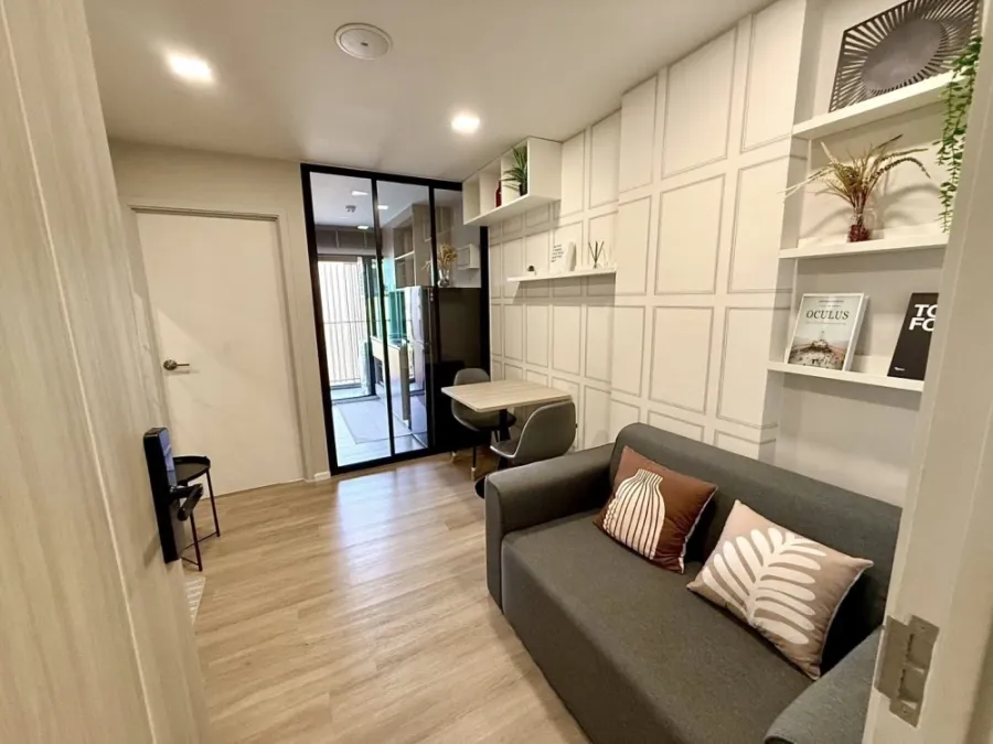 For rent: Atmoz Flow Minburi, ready to move in, fully furnished. Book now before it's too late!