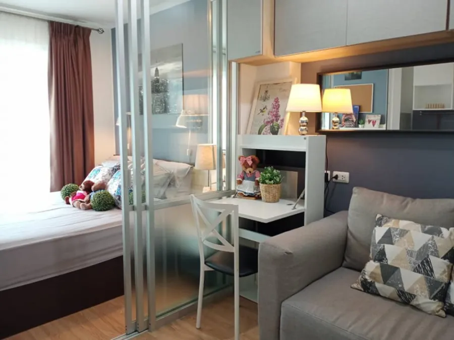 Condo for rent, Lumpini Ville On Nut 46, Studio room, 7th floor, ready to move in, reasonable price, do not wait!