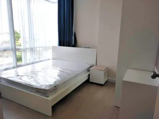 Sell The Sky Sukhumvit, 5th floor, corner room, plus furniture and complete electrical appliances, say that it's a great value, book now.