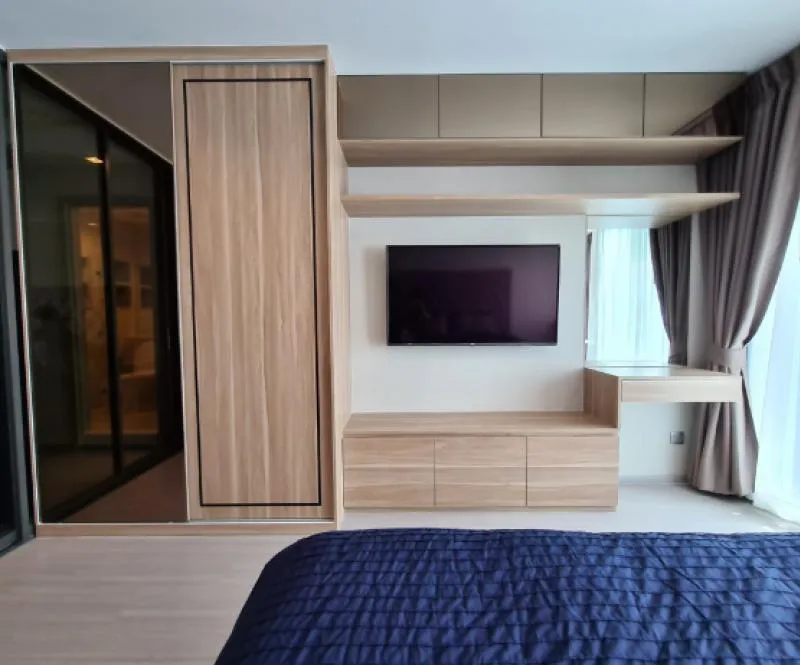 It has arrived. Super great. Life Ladprao for rent. Very beautiful room. Luxurious decoration. 1 bedroom. Heavy furniture. Book now. Hurry up.