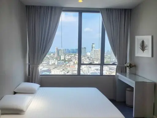 ให้เช่า 333 RIVERSIDE ชั้น 17 ชั้นสูง วิวเมือง แต่งครบ สนใจจองเลย ห้ามพลาด