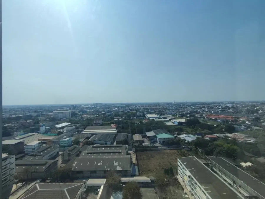 For sale Lumpini Park Phetkasem 98, Building D, 19th floor, fully furnished, ready to move in, city view, great atmosphere, if you don't reserve, you'