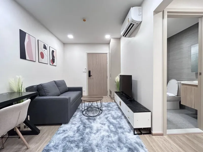ให้เช่า The Nest Chula Samyan ห้องน่าอยู่ ชั้น 8 ทำเลดี เฟอร์นิเจอร์ครบครัน หิ้วกระเป๋าเข้าอยู่ได้เลยจ้า
