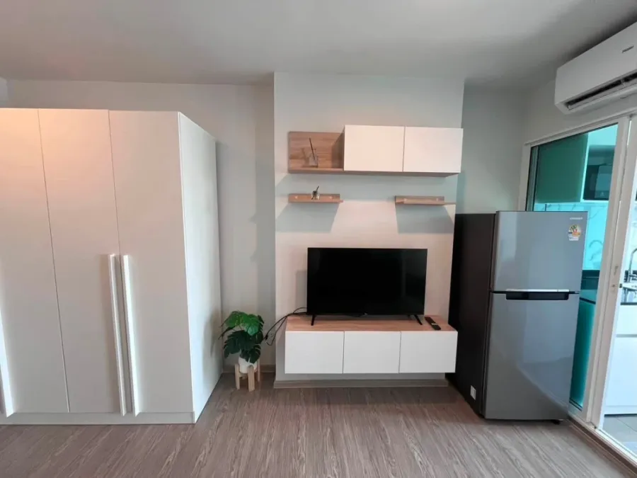 For rent: Regent Home Bangna, 10th floor, unobstructed view, fully furnished, ready to move in. Book now!
