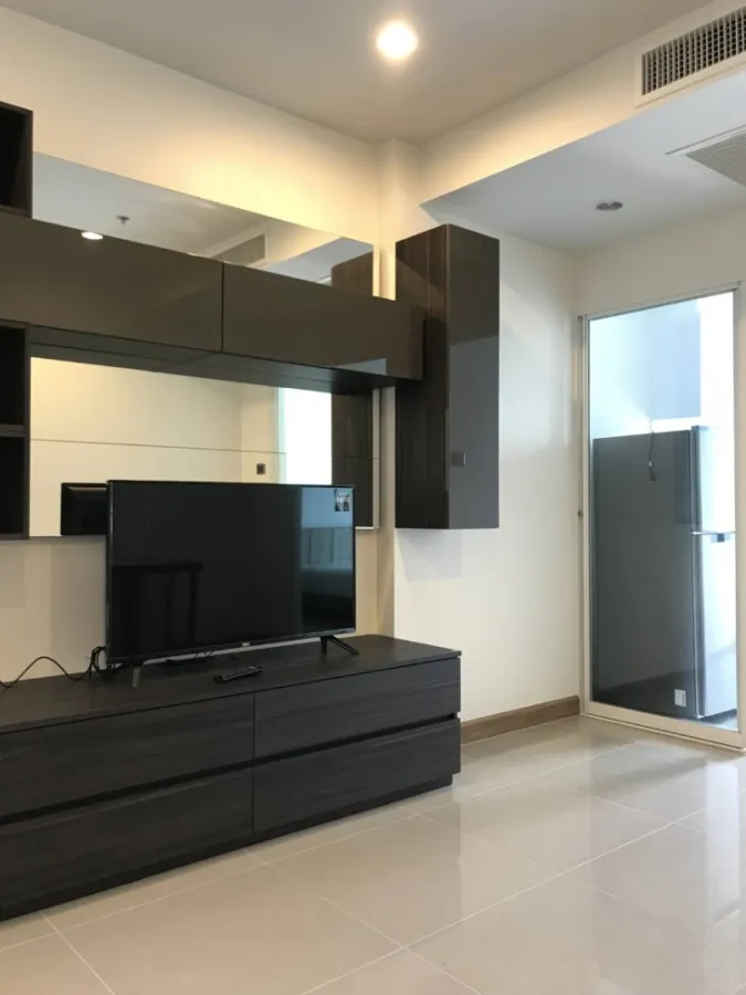 For rent!! Condo Supalai Wellington 2, 12th floor, Building 5, beautiful room, ready to move in immediately. Hurry and book now!!