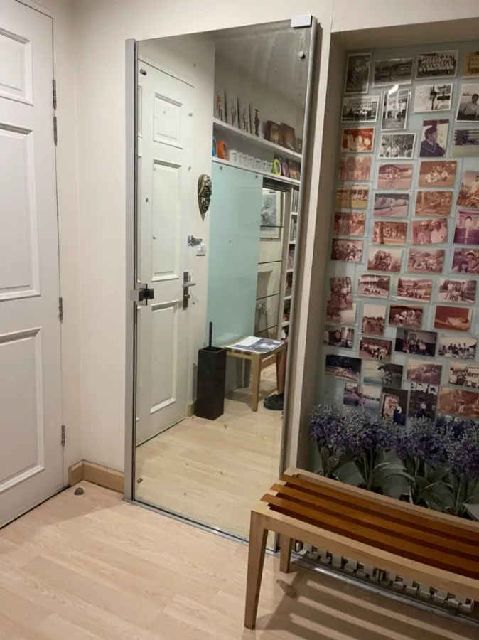 Selling Life @ Ratchada-Sutthisan, 14th floor, beautiful room, Built-In, the whole room is very nice. Book now, don't wait.