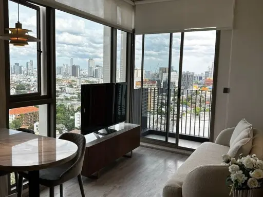 ขาย ให้เช่า Rhythm ekkamai estate ชั้นสูง ห้องมุมเป็นส่วนตัว ตกแต่งสวย มีสไตล์ น่าอยู่ขนาดนี้ จองเลย