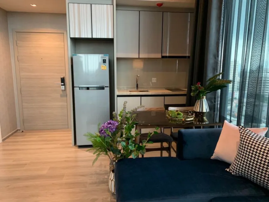 Sale/rent!! Condo The Reserve Phahon-Pradipat, 12A floor, corner room, fully furnished, ready to move in, book now!!