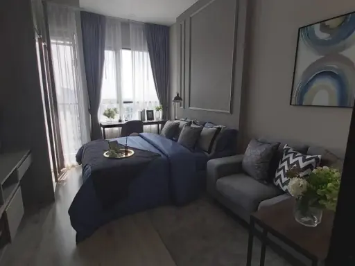 For sale, for rent, Knightsbridge Collage Ramkhamhaeng, 21st floor, beautiful room, clean, quiet, not noisy. I must say that you must book.