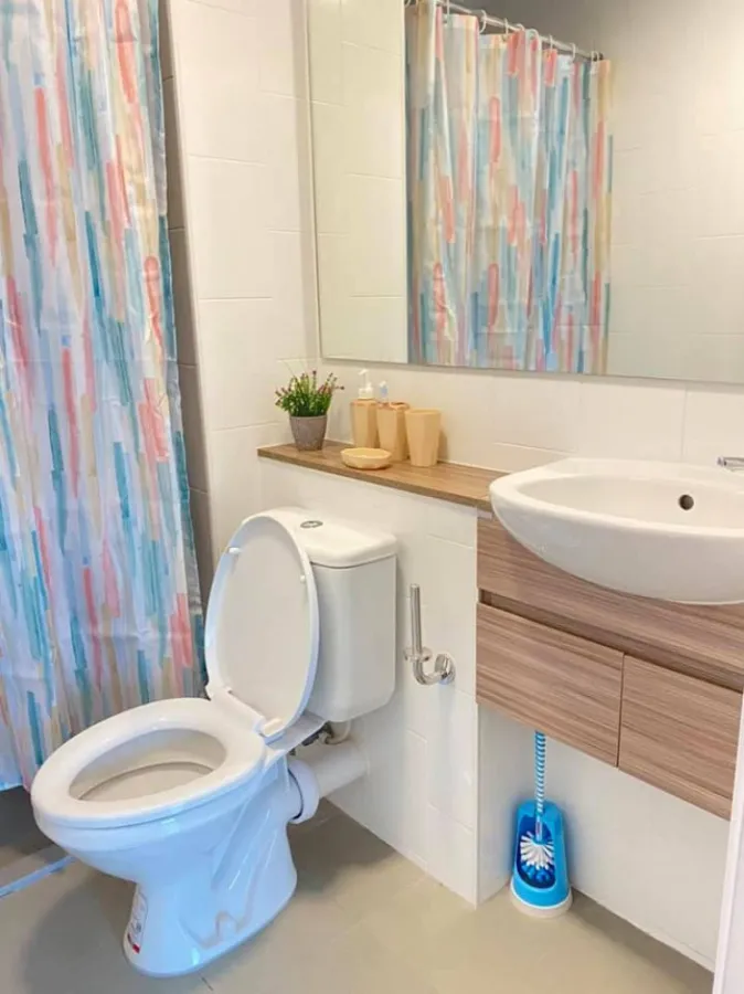 For rent พลัม คอนโด รังสิต อไลฟ์ เฟส 1 ห้องกั้นเป็นสัดส่วน วิวสระ จองด่วนก่อนหลุดมือนะจ่ะ