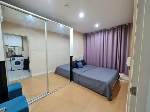 ปล่อยเช่า ดอนโด เมโทร สกาย รัชดา ห้องพร้อมอยู่ สิ่งอำนวยความสะดวกครบ แถมเครื่องซักผ้าให้ ต้องมาจอง!! images