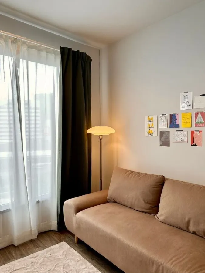 Condo for rent at Life Ladprao Valley. Fully furnished and equipped with appliances. Just bring your suitcase and move in!