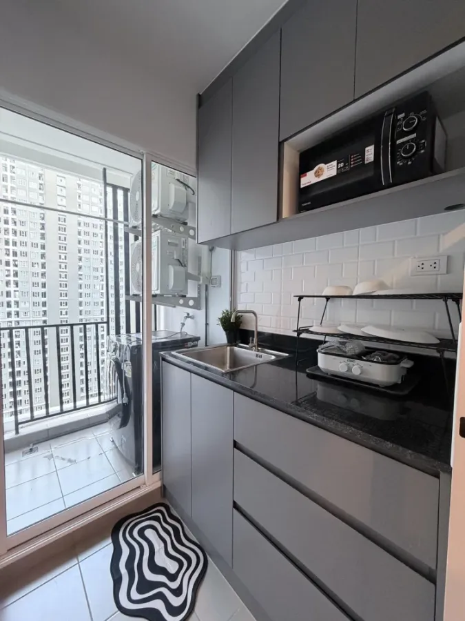 For rent: Regent Home Bangna, ready to move in, fully furnished. Just bring your belongings! Book now!