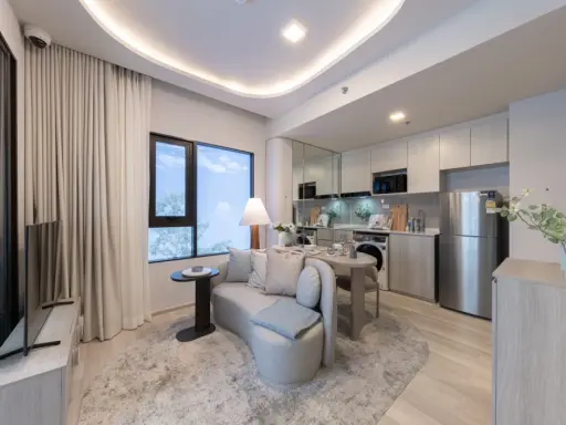 Selling down payment for COBE Ratchada Rama 9, 20th floor. Excellent project with complete facilities. Book now! (Urgent!) images