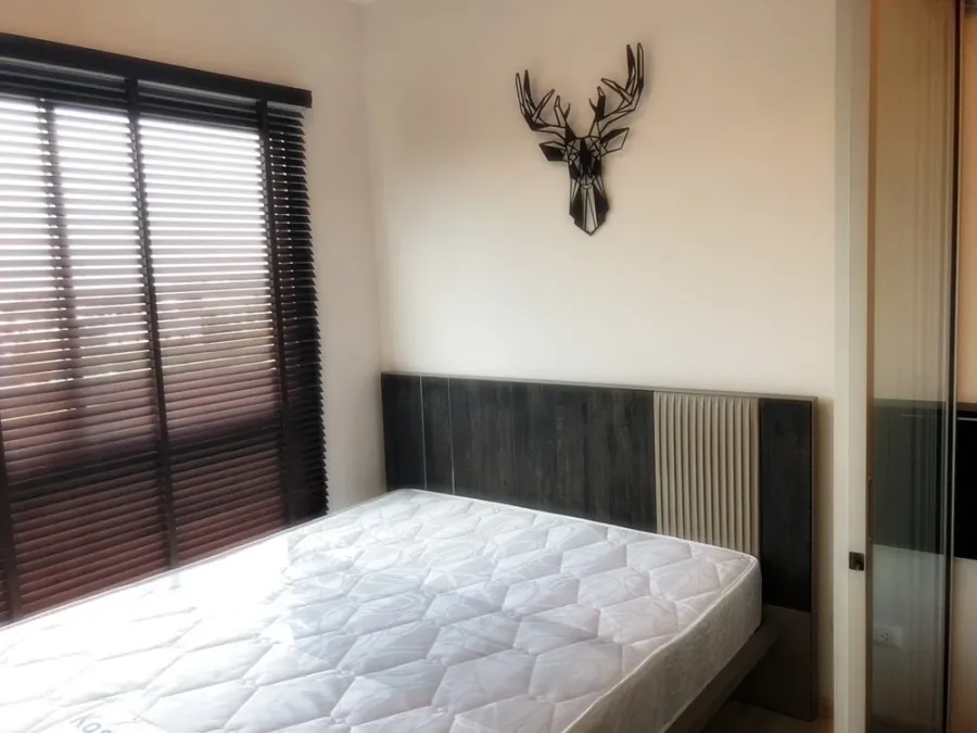 For sale, for rent!! Plum Condo Bangyai Station, 7th floor, Building B, BTS view, beautiful condo, just bring your own luggage and you can move in!!