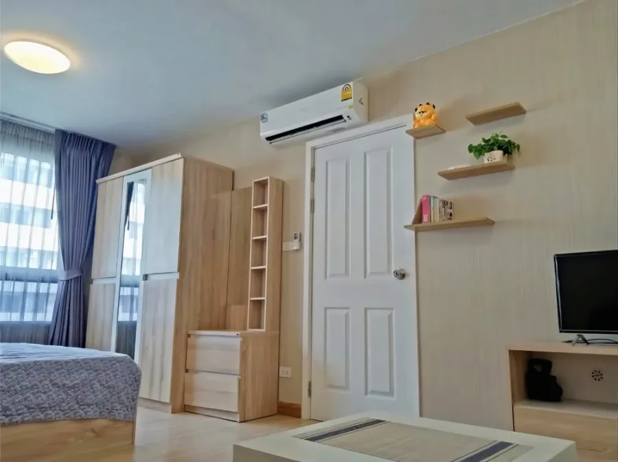 Plum Condo Paholyothin 89 for rent, 5th floor, nice room, fully furnished, interested, reserve now, urgent.