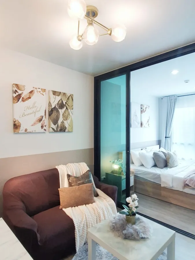 ให้เช่า รีช พหลโยธิน 52 ห้องสวยน่าอยู่ โทนสีละมุนตา ราคาสบายกระเป๋า จองก่อนได้อยู่ก่อนจ้า