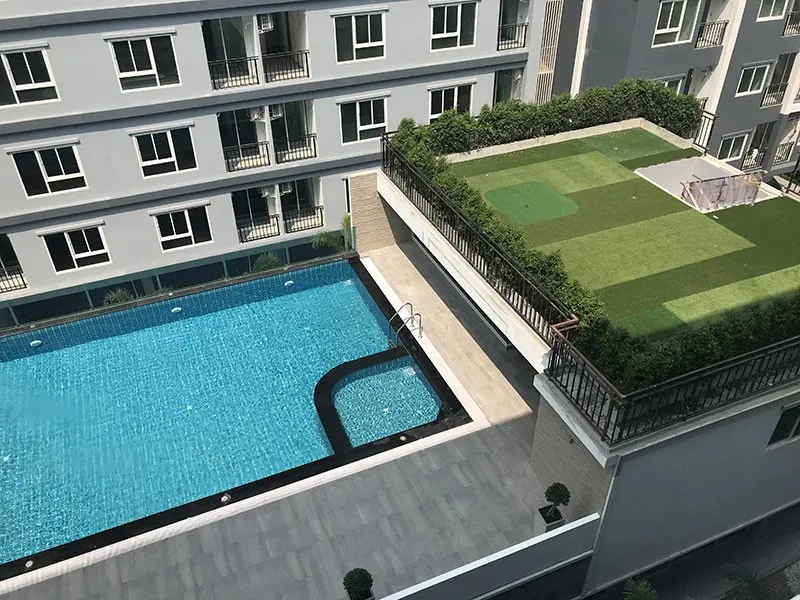 ขาย The One Plus D Huamak 12 ห้องแต่งสวย ดูดีมีสไตล์ พร้อมเฟอร์นิเจอร์คุณภาพ พลาดแล้วจะเสียใจ