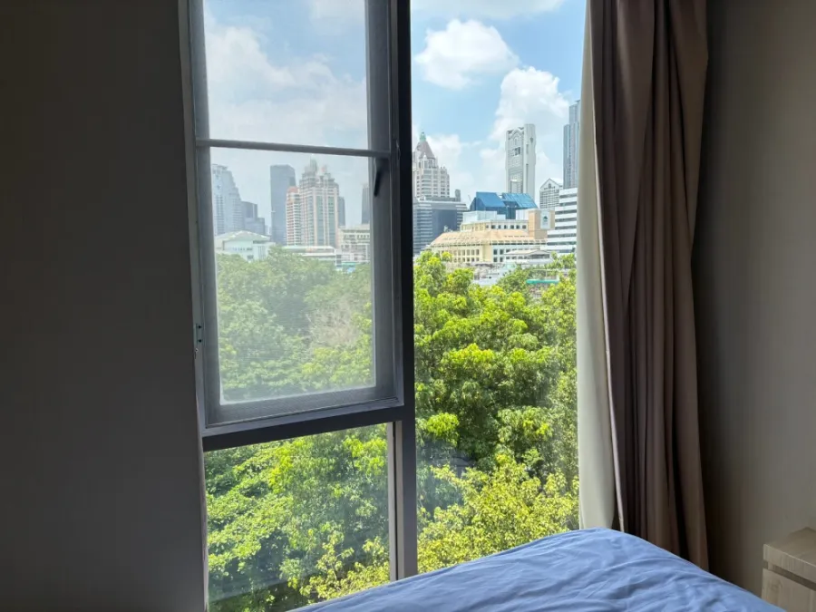 Klass Condo Silom for rent, 8th floor. Nice, fully furnished. Book now! Don't miss out!