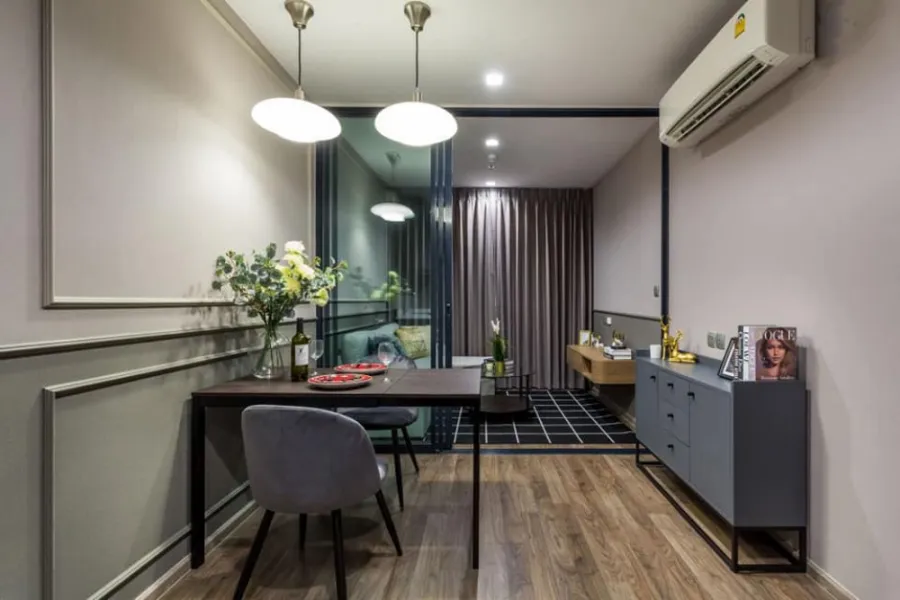 Condo for rent Life Ladprao Valley 10, garden view, beautiful room, ready to move in, don't wait