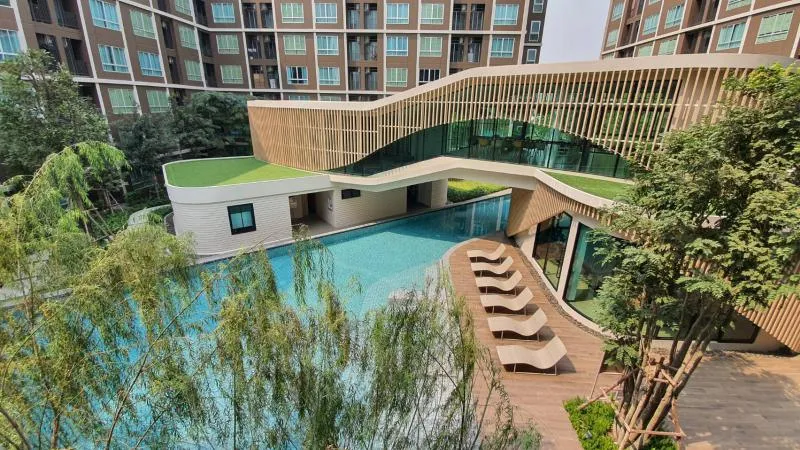 Selling D Condo Campus Resort Phase 3, ready to move in condominium 2,370,000 baht