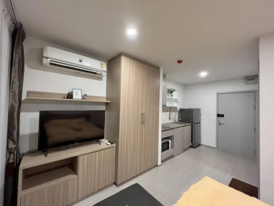 ให้เช่า Aspire Asoke - Ratchada ห้องสตูดิโอ มาพร้อมเฟอร์นิเจอร์และสิ่งอำนวยความสะดวกครบครัน จองเลย
