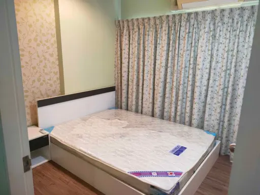 For Rent Hallmark Ngamwongwan 1 bedroom 1 bathroom has everything. Built-in furniture can't reserve
