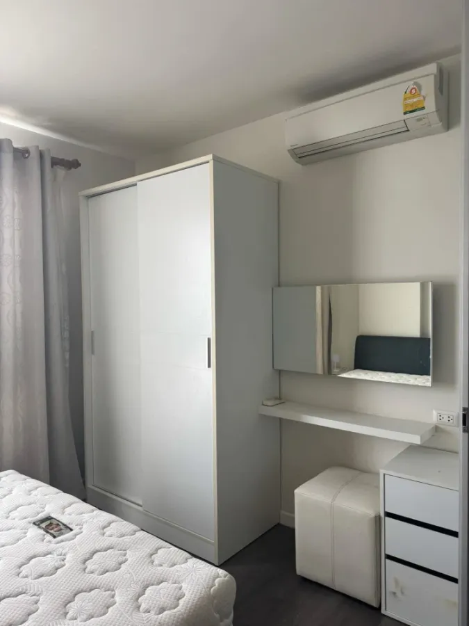 ให้เช่า D condo Campus Resort Bangsean ห้องชั้น 7 เฟอร์นิเจอร์ครบครัน หิ้วกระเป๋าเข้าอยู่ได้เลยจ้า