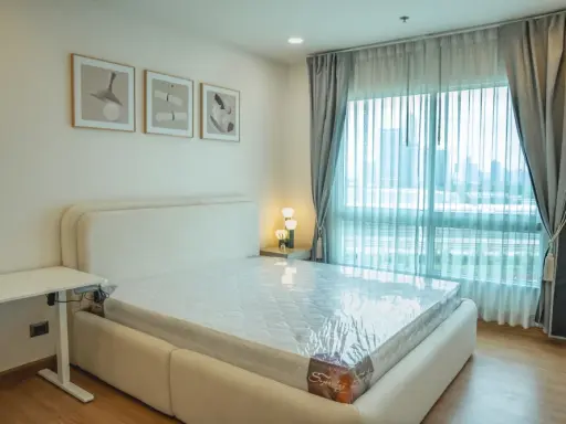 For rent: Supalai Wellington 2, Building 2, 7th floor. Simply decorated in bright, comfortable tones; a very pleasant place to live.