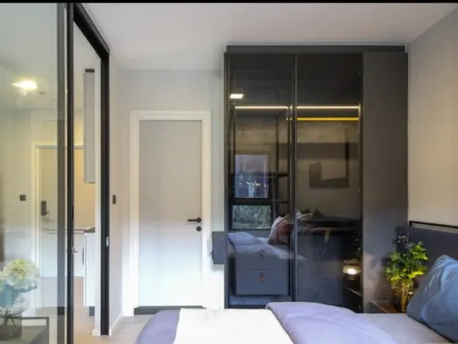 For sale - The Key MRT เพชรเกษม 48 ชั้น 1 single corridor ห้องตกแต่งสวย ดูน่าอยู่ จองเลย