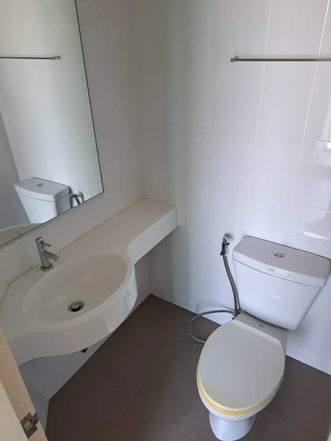 Condo for sale or rent, Lumpini Nawamin Sri Burapha, 15th floor, high view, clearly separated rooms. Hurry and reserve quickly, don't miss it.