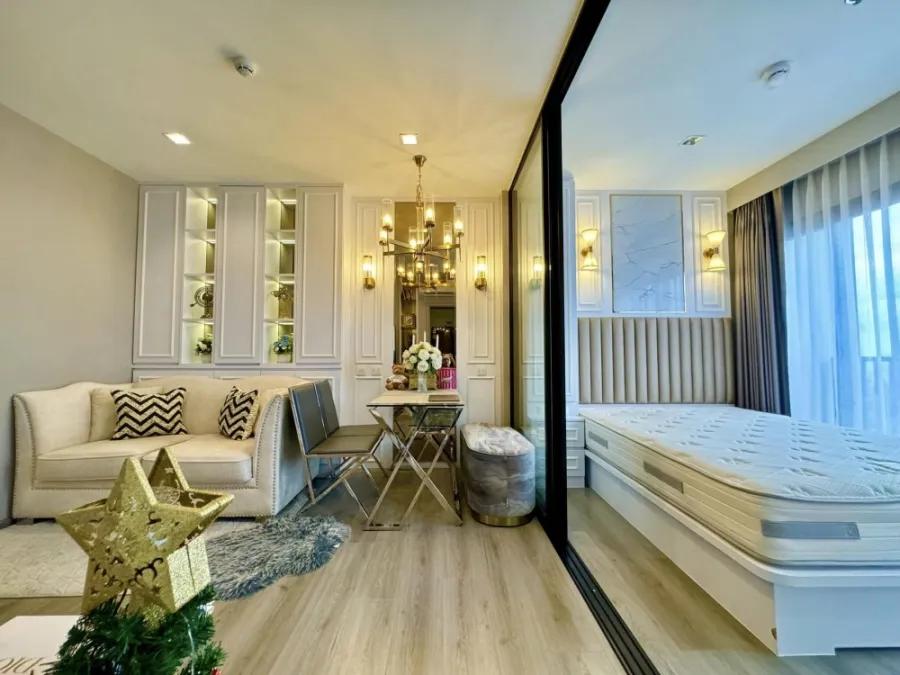 ขายคอนโด The politan rive ตำแหน่งห้องดีที่สุด Built-in Luxury style รีบมาซื้อเลย อย่าพลาดโอกาส