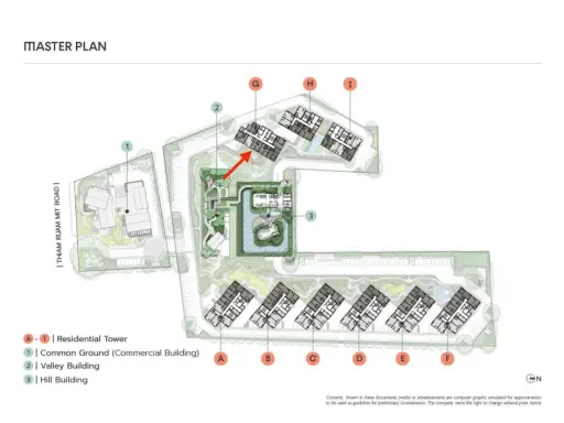 Down payment sale for COBE Ratchada Rama 9, 1 bedroom, 1 bathroom, great location, great common area, reserve now!