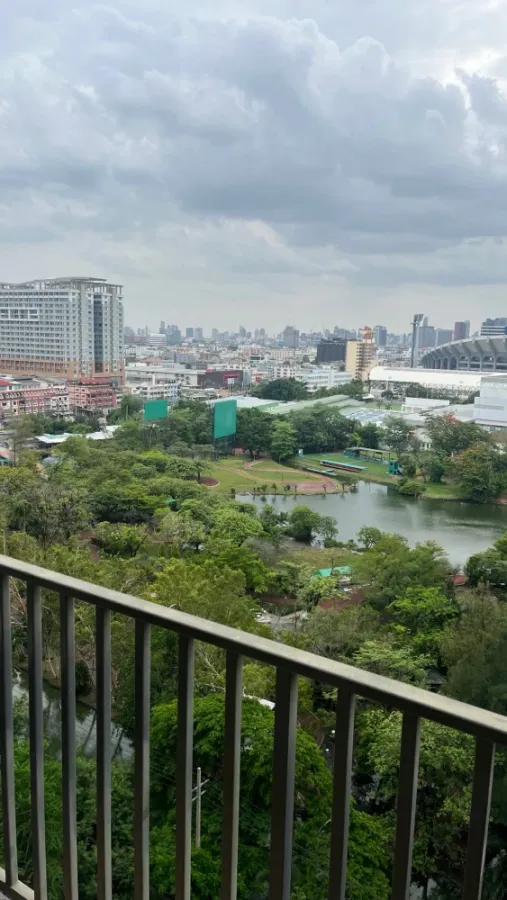 Condo for rent Supalai Veranda Ramkamhaeng, ready to move in, spacious and comfortable, high floor, fully furnished, book now+++