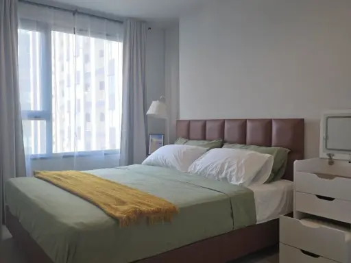Condo for rent, Life Ladprao, beautiful view, open, airy, good light all day. Reserve now!!
