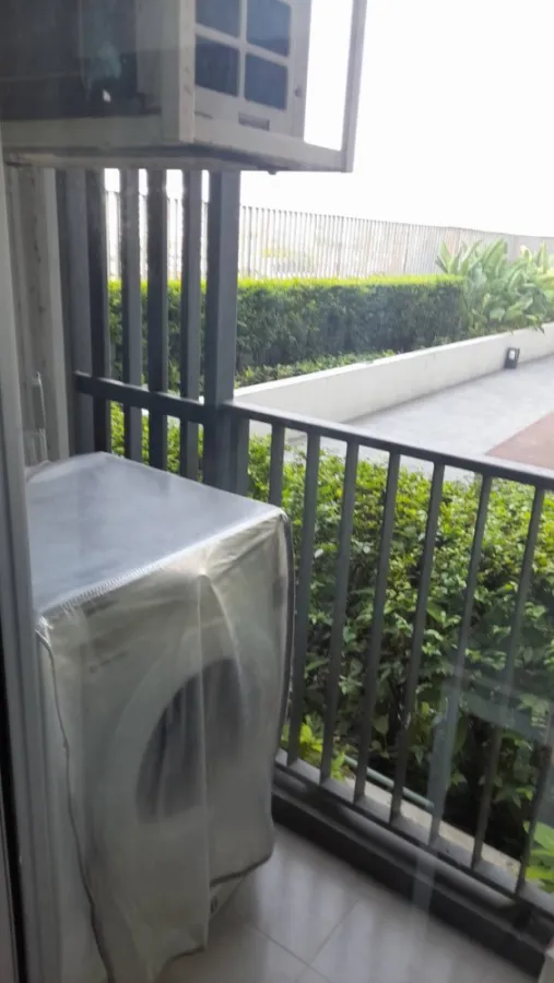 Condo for rent, Fuse Sense Bang Khae, nice room, spacious size, 3rd floor, the weather is not hot, not baked, good price, don't miss it