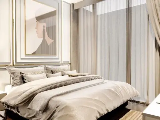Condo for rent, LAVIQ Sukhumvit 57, luxury room in the heart of the city, 1 bedroom, 1 bath, 15th floor, grab it !!