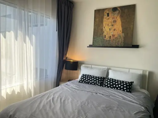 For sale: Aspire Ratchada-Wongsawang, 1 bedroom, 1 bathroom, decorated in a controlled tone, fully furnished, reserve now.