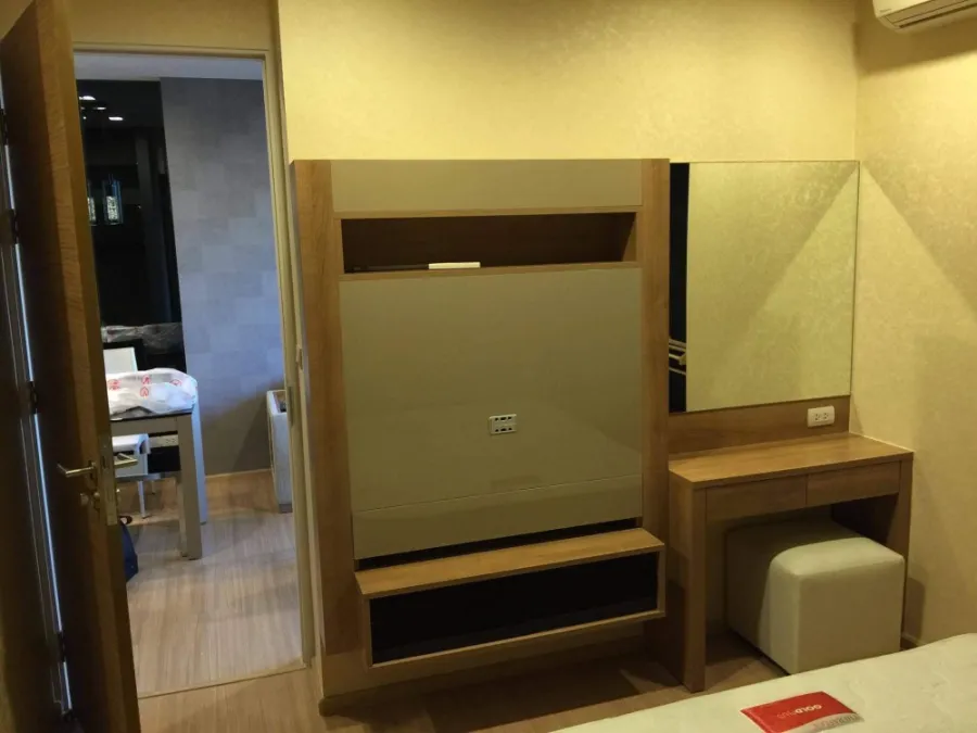 Condo for rent, Rhythm Sukhumvit 50, ready to move in immediately. furnished room You can carry your bag and move in.